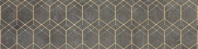 CERRAD gres softcement graphite poler decor geo 1197x297x8 g1 m2