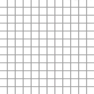 PARADYZ PAR albir bianco mozaika prasowana k.2,3x2,3 29,8x29,8 g1 298x298 g1 szt