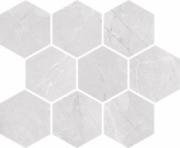 CERAMIKA KOŃSKIE braga white mosaic 23,5x28,6 g1 szt