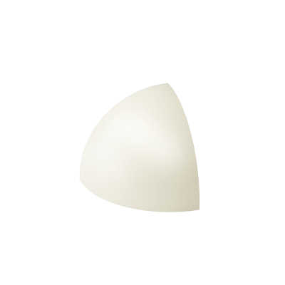 PARADYZ PAR gamma bianco kształtka e mat. 3x3 g1 030x030 g1 szt