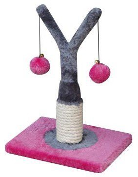 Yarro Drapak Mini Drzewko różowo-szary 18x18x32cm [Y1140] 