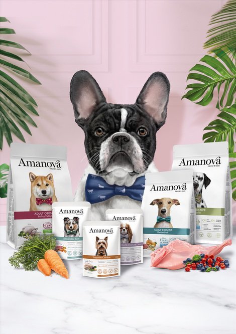 Amanova Dog Adult Obesity Turkey Delight - indyk 10kg