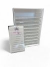 Lashbox Z Plexi Z Własnym Logo + 10 Holderów Z Plexi