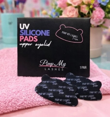 Wielorazowe Silikonowe Płatki na powiekę górną UV Pimp My Lashes