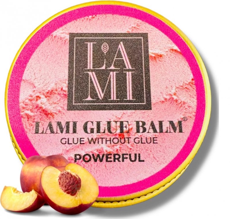 LAMI LASHES POWERFUL Balm glue klej bez kleju 20g mocny