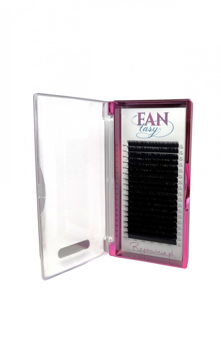 Paleta rzęs FANtasy Lashes MIX Short Line 4-6 mm (czarne/brązowe)