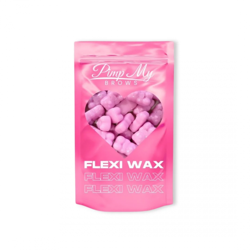 Flexi Wax elastyczny różowy wosk twardy Pimp My Brows