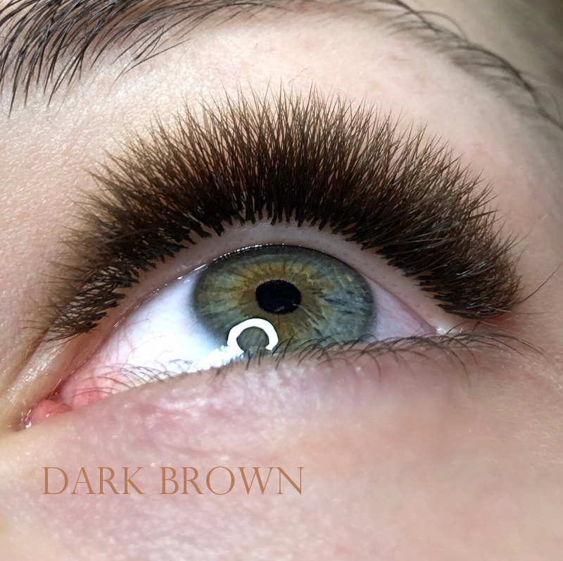 Paleta rzęs Rarity BROWN MIX 6-13