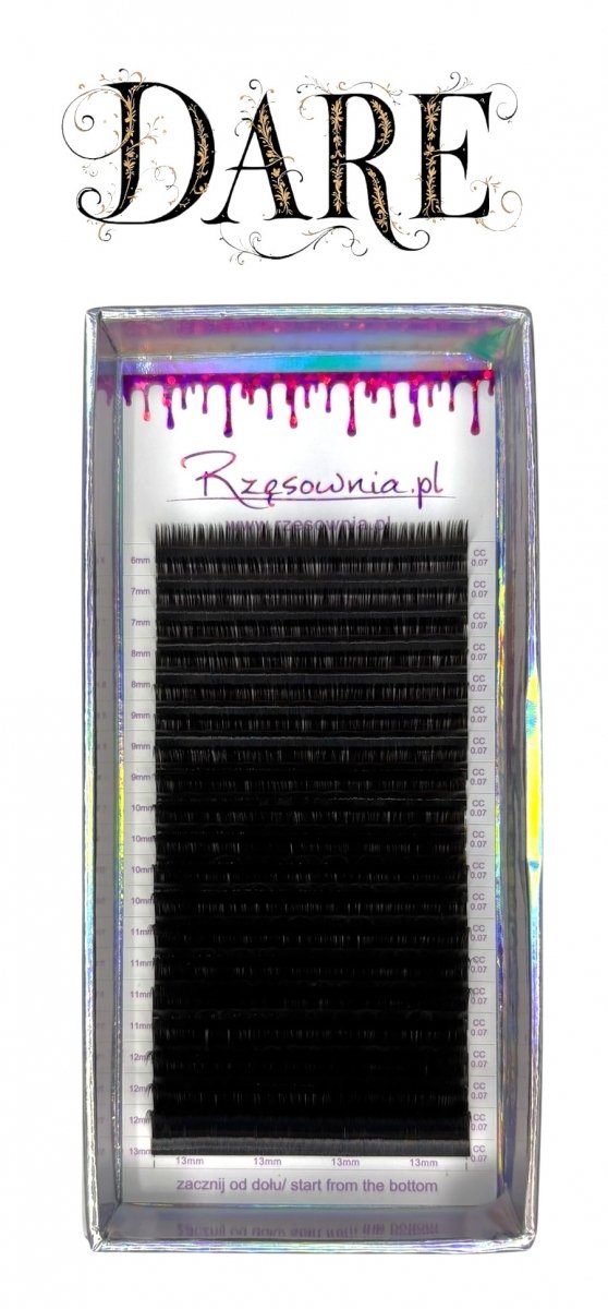 Rzęsy Lash Queen BROWN 0,07 by Katarzyna Borkowska (4 odcienie!)