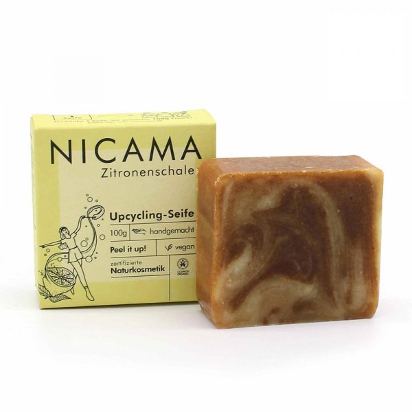 NC116 Mydło z upcyklingu - skórka cytryny 100g