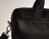 Torba męska na laptop Solome Premier czarny mat szczegół