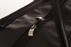Weekendowa torba podróżna ze skóry ekologicznej Solome Livo czarna II detal
