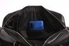 Skórzany plecak na laptopa Solome czarny detal 1