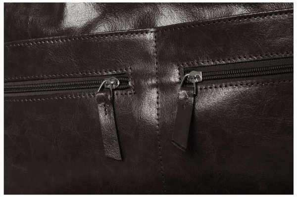 BRĄZOWA TORBA SKÓRZANA NA LAPTOPA SOLOME VERONA