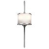Minimalistyczny Elegancki kinkiet Mona Kichler KL-MONA-S-PC Polerowany chrom w stylu Retro 