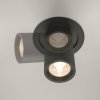 Czarna Nowoczesna Oprawa Wpuszczana Downlight HIDDEN Maytoni DL095-01-10W3K-B LED 10W