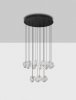 Nowoczesna Molekularna Lampa Wisząca Salonowa Białe Kule LUCES EXCLUSIVAS CHEPEN LE44427