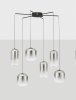 Nowoczesna dekoracyjna lampa wisząca LED szklane kosze ANUCO LE44614 Luces Exclusivas