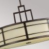 Lampa wisząca Fusion Feiss Grecki brąz w stylu Art Deco