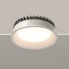 Okrągła Oprawa Wpuszczana Do Łazienki Downlight Okno Maytoni DL055-24W3-4-6K-W