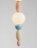 Elegancka lampa wisząca delikatne pastelowe kolory JOAQUIN LE44547 Luces Exlusivas