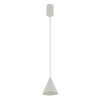 Lampa wisząca stożkowa ZENITH XS silk grey 11455 Nowodvorski Lighting