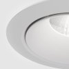 Lampa wpuszczana w sufit minimalistyczna aluminium biały okrągła LED Yin MAYTONI DL031-L12W4K-D-W