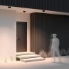 Nowoczesna lampa zewnętrzna sufitowa LED prostokątna metalowa grafitowa Ares MAYTONI O309CL-L10GF3K