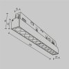 Ścieżka świetlna lampa szynowa LED minimalistyczna uniwersalna aluminium biała Points MAYTONI TR031-2-12W3K-W