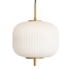 Szklana Lampa Wisząca W Stylu Skandynawskim OLMETO PND-28798A-1-GD-WH ITALUX