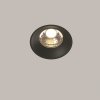 Czarna Oprawka Wpuszczana Downlight Round Maytoni DL058-12W3K-TRS-B