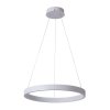 Biała Nowoczesna Okrągła Lampa Wisząca LED BRASCO DOWN PND-56215-080RPC-WH-3KS4K-TRDIMM ITALUX