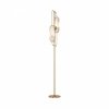ZŁOTA Lampa Podłogowa w Stylu Art Deco MARMO MOD099FL-02G MAYTONI Lampa Stojąca Glamour