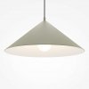 Nowoczesna Lampa Wisząca Basic Colors Maytoni MOD167PL-01BG Stożkowy Kształt Szara