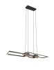 Czarna Nowoczesna Dekoracyjna Lampa Wisząca LED ALBANY 347710432 TRIO