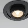 Czarna Nowoczesna Oprawa Wpuszczana Downlight HIDDEN Maytoni DL095-01-10W3K-B LED 10W