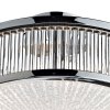 Szklany Plafon Sufitowy Klasyczny Chrom ARAMIS ARA5250 DAR LIGHTING