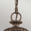 Lampa wisząca Adams 3 źródła światła brytyjski brąz styl wiktoriański FE-ADAMS-3P-BRZ FEISS
