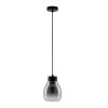 Nowoczesna Lampa Wisząca Czarna Minimalistyczna Szklana MOCHE LE44340 LUCES EXCLUSIVAS