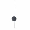 Nowoczesna lampa ścienna kinkiet LED listwa czarna minimalistyczna JAVA II BLACK 1439 TK-Lighting