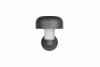Nowoczesny kinkiet zewnętrzny szary kształt grzybka klasyczny minimalistyczny aluminiowy betonowy dekor FRASER IP54 262560178 Trio