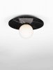 Stylowy plafon marmur szklany klosz JUANJUI LE44851 Luces Exlusivas