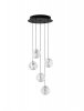 Nowoczesna Molekularna Lampa Wisząca Salonowa Białe Kule LUCES EXCLUSIVAS CHEPEN LE44642