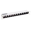 Oprawa wpuszczana w sufit LED minimalistyczna klasyczna prostokątna biała aluminiowa X-line H0138 MAXLIGHT 