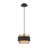 Nowoczesna Lampa Wisząca Z Dekoracyjnym Abażurem BANS PND-27467-1-BK-GD ITALUX