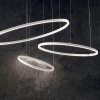 NOWOCZESNA LAMPA WISZĄCA OKRĄG RING LED CZARNA IDEAL LUX 342184 ORACLE SLIM SP D150 ROUND 4000K DALI 