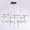 DESIGNERSKA LAMPA WISZĄCA MOLEKULARNA ITALUX PROVENZA MD18001067-30A BG NOWOCZESNA