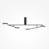 Lampa sufitowa wisząca nowoczesna LED metalowa czarna regulowana Fad MAYTONI MOD070CL-L30B3K