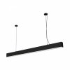 Lampa wisząca do salonu do biura  Sigi VI Yaskr czarna LED 3000-6000K