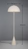 Nowoczesna Lampa Podłogowa ALFIE TRIO 465000176 Szara 